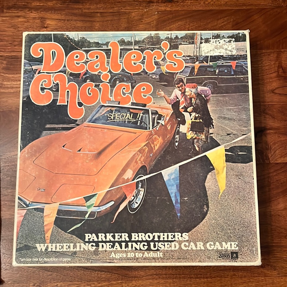 Dealers Choice Vintage Game